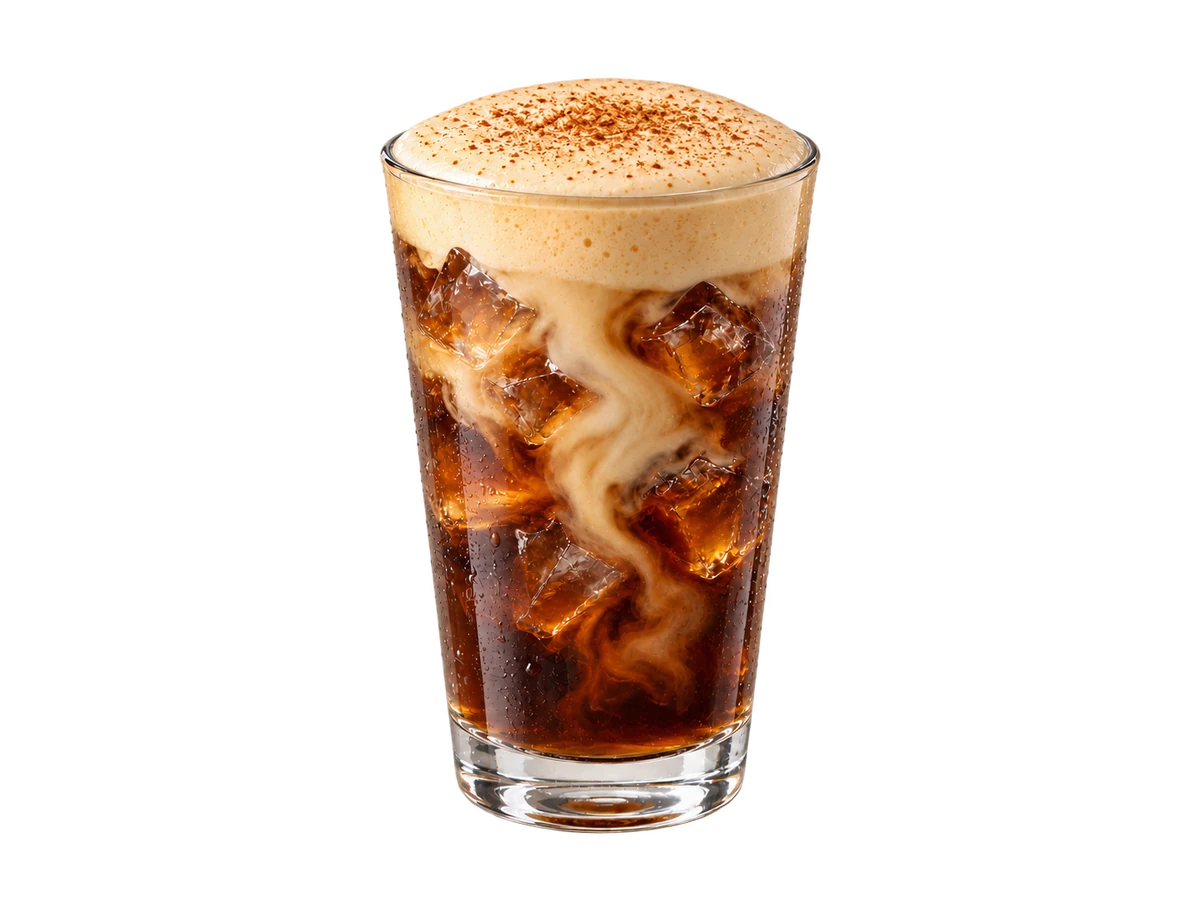 Pumpkin cold brew coffee
